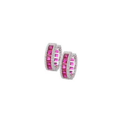Earrings Sovrani Woman in Silver Zirconia J9554 - J9554